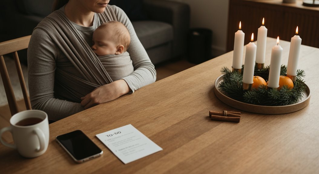 Schnelle babyfreundliche Adventsplanung