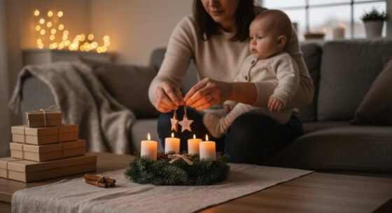 Entspannte Weihnachten mit Baby
