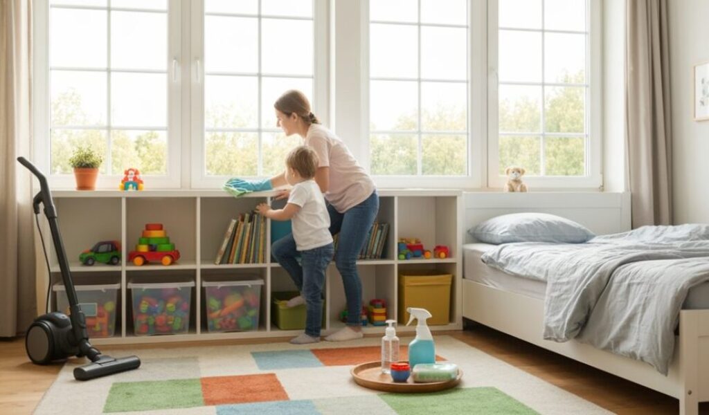 Frühjahrsputz für Kinder