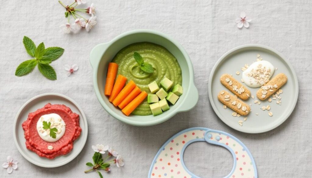 Frühlingsinspirierte Beikost