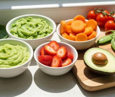 Saisonales Frühlingsgemüse für Babys