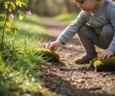 Frühlingsspaziergänge motorisch und sensorisch