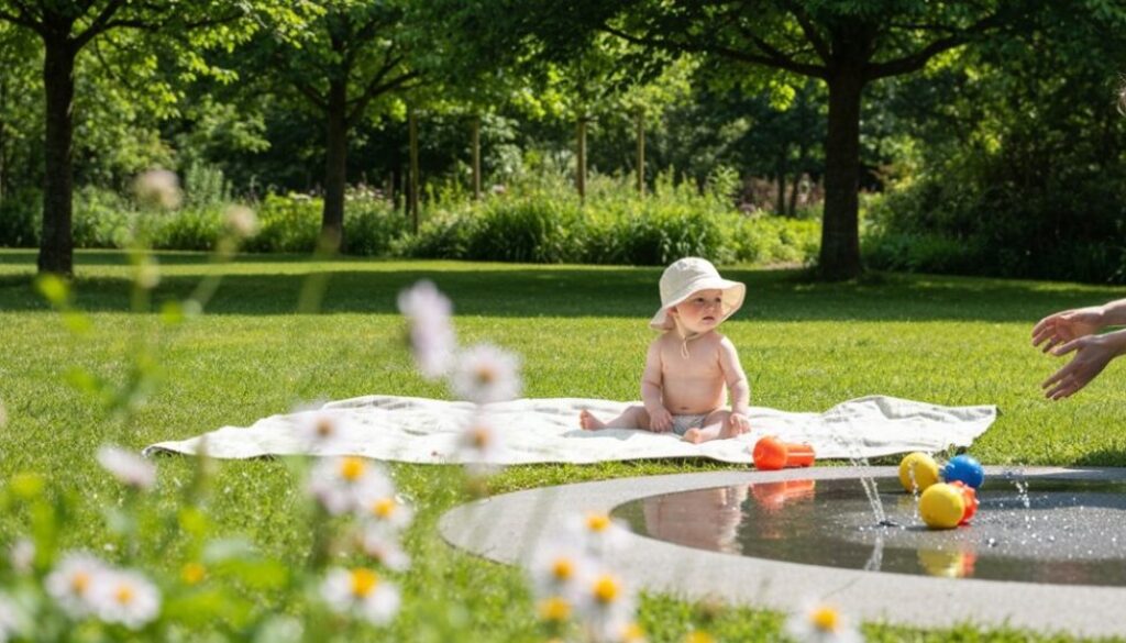 Sommer Garten Park Spaß