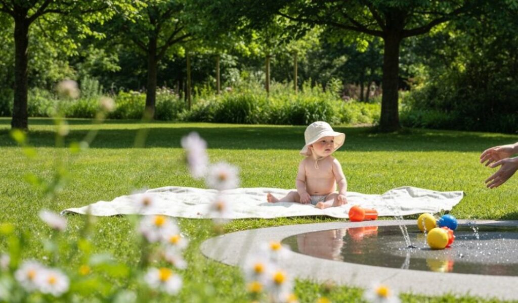 Sommer Garten Park Spaß