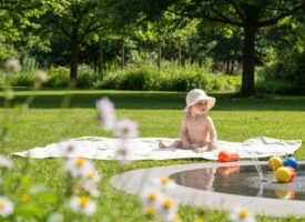 Sommer Garten Park Spaß