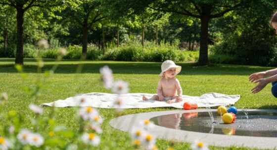 Sommer Garten Park Spaß