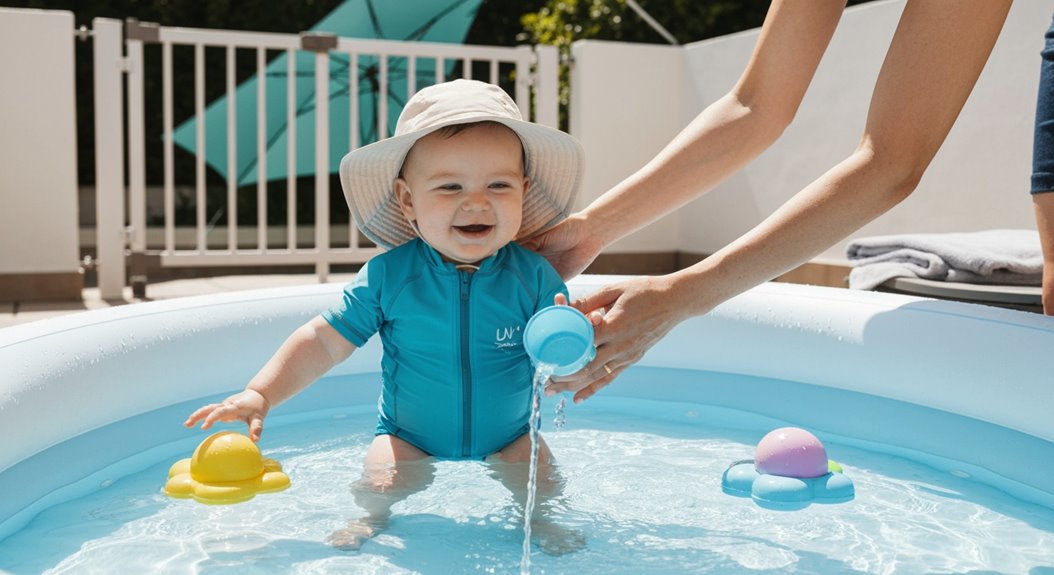 beaufsichtigen Wasser flach halten