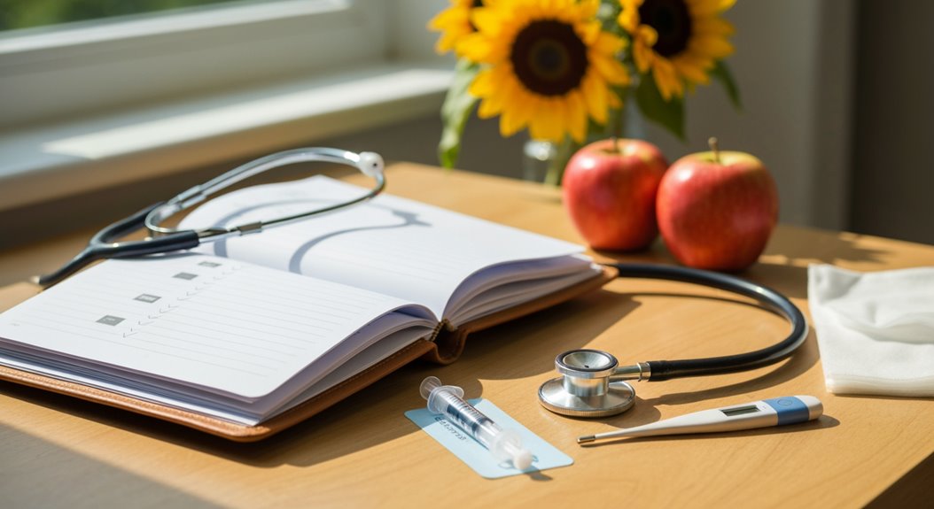 Impfungen und Gesundheits-Checklisten