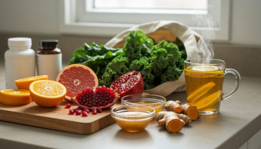 Vitamin-Immunitätsboost