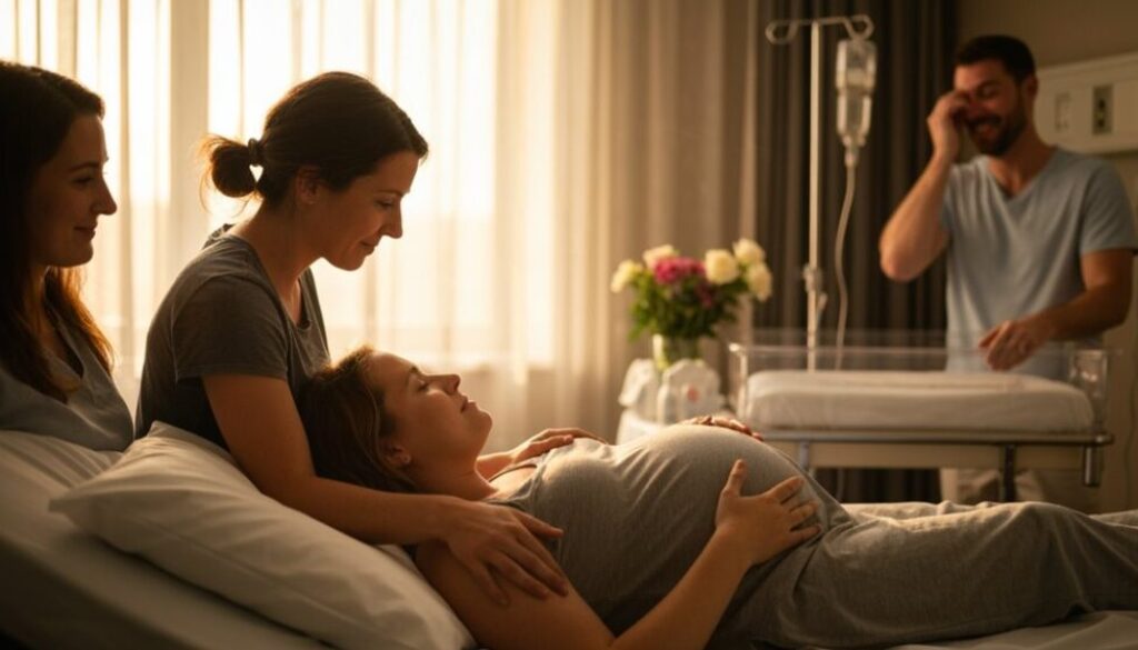 Doula-Unterstützung verbessert das Geburtserlebnis