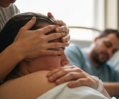 emotionale Unterstützung während der Geburt