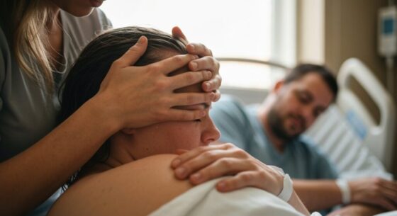 emotionale Unterstützung während der Geburt